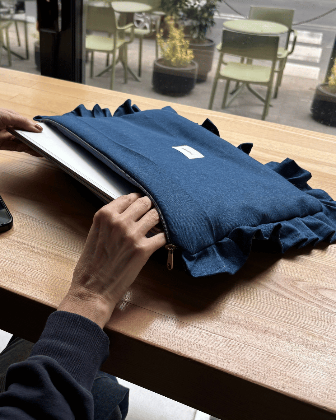 Etui na laptopa denim Piapimo