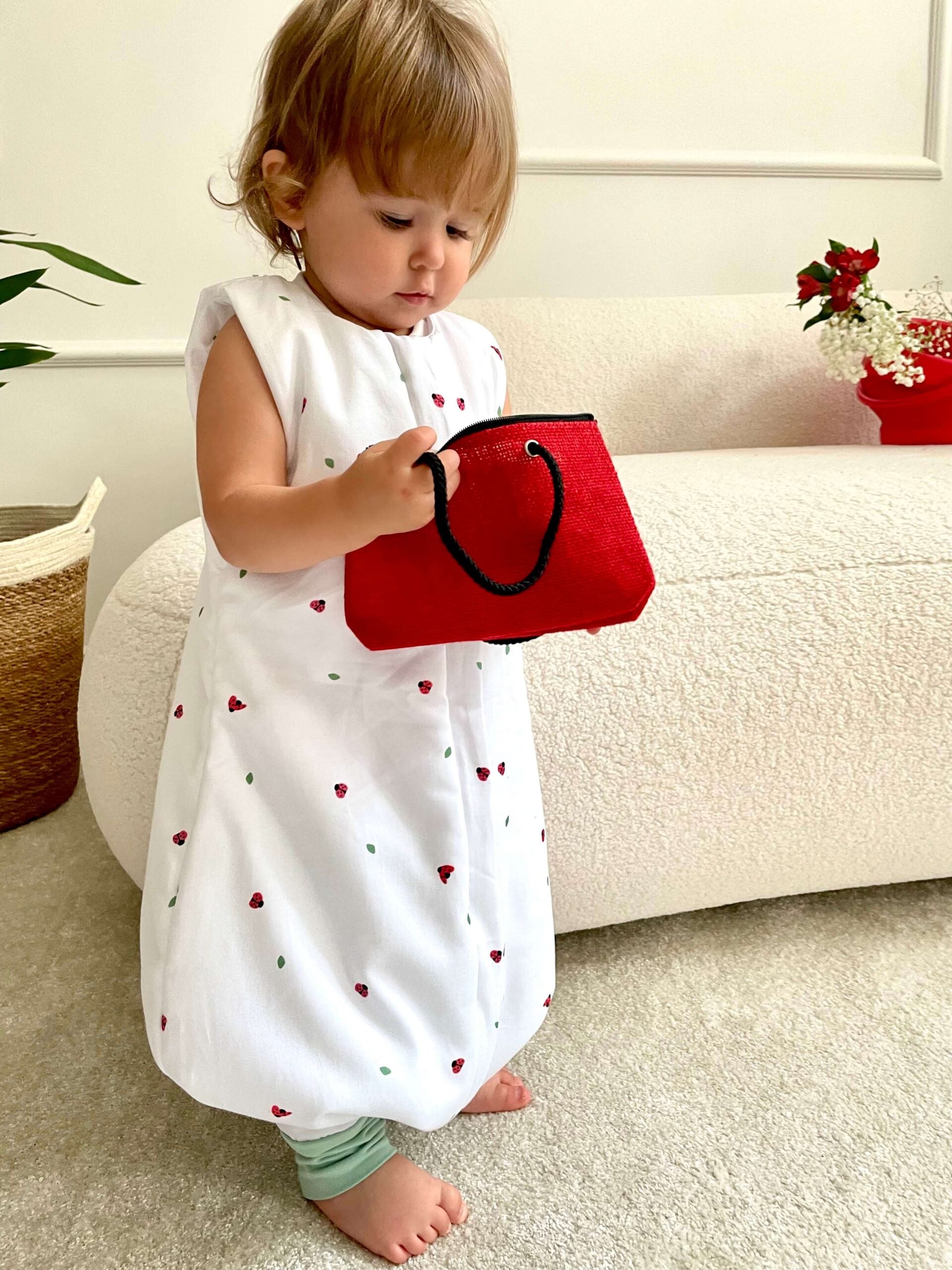 Śpiworek z nogawkami 1.0 TOG 0-30 mies. kolekcja Biedronki