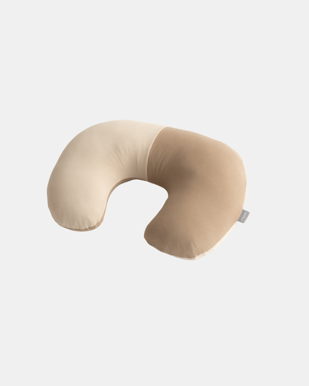 Poduszka do karmienia jersey z wkładem wodoodpornym Piapimo piaskowy-latte