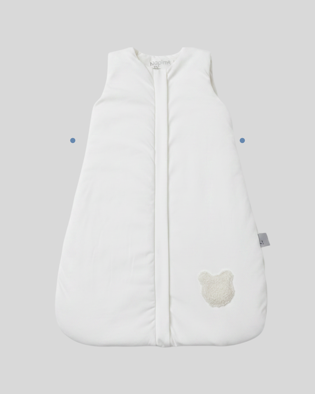 Śpiworek 1.0 TOG 0-6 mies. biały off white