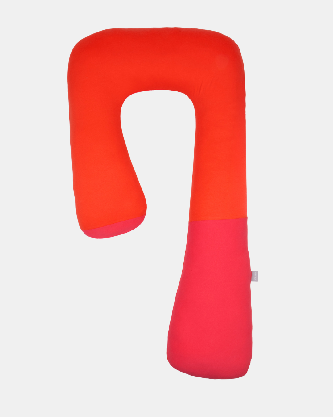 Těhotenský polštář pro spaní typu 7, žerzejově šedý