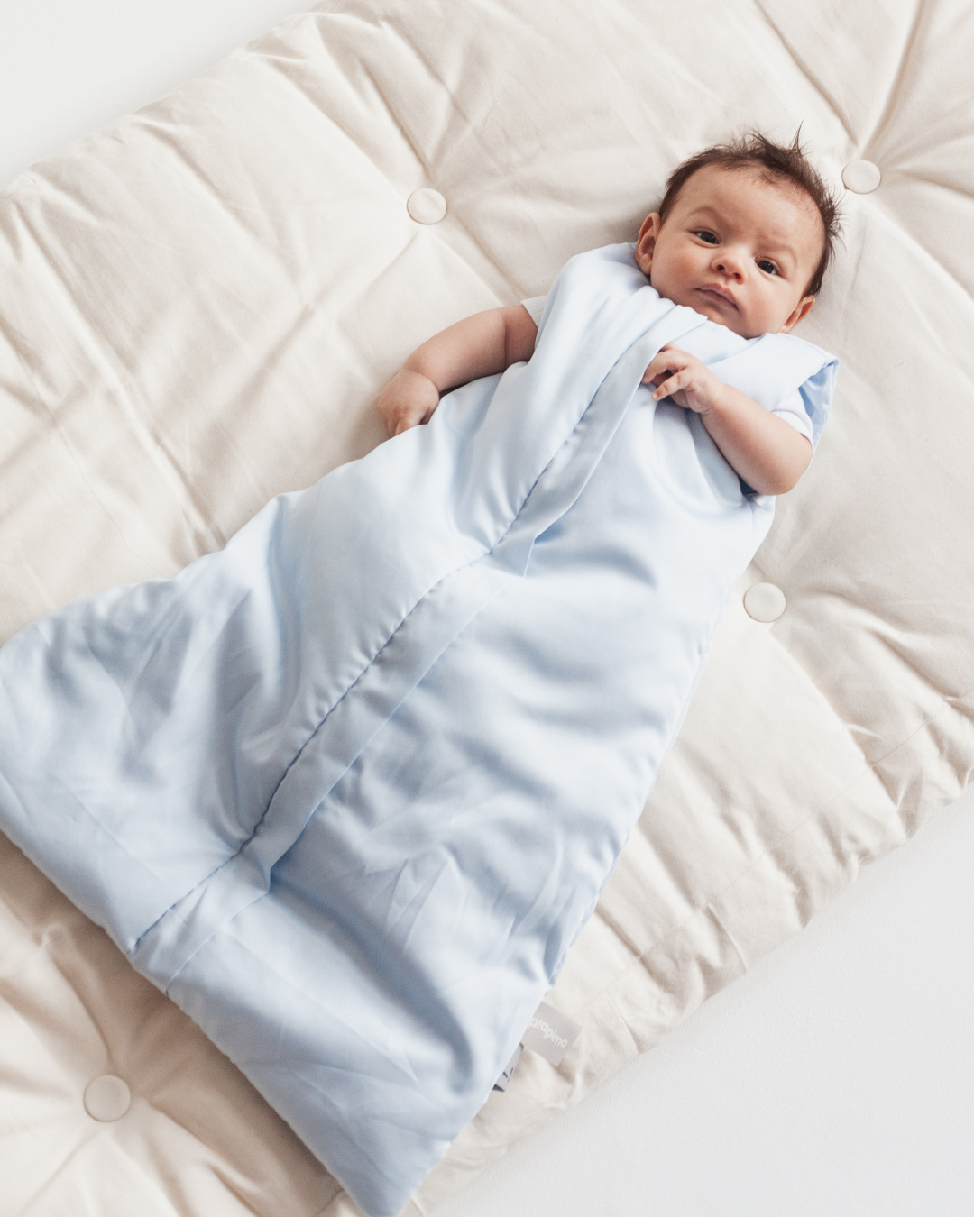 Śpiworek 2.5 TOG 0-6 mies. niebieski baby blue (B2B)