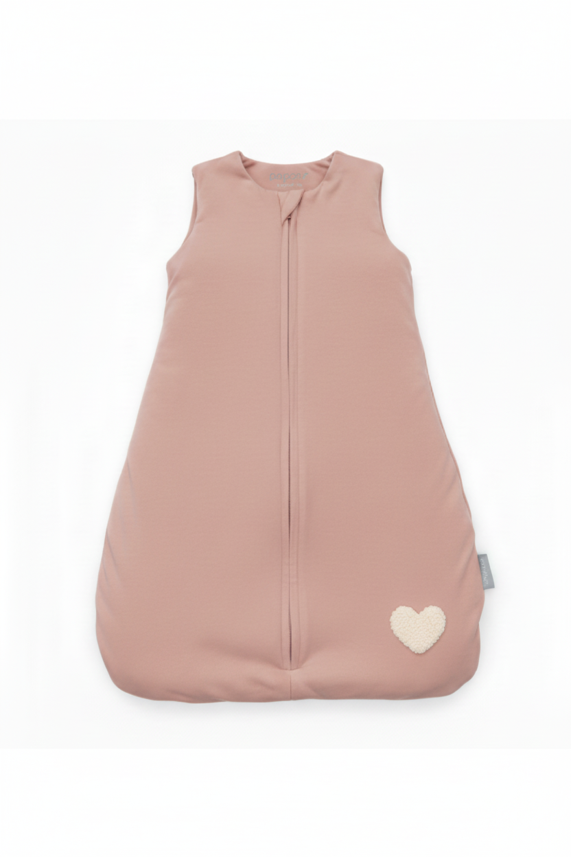 Spací pytel 1.0 TOG 0-6 měsíců růžovo-pískový kolekce SleepSweet
