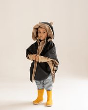 Ponczo samochodowe CZARNE, 75-105 cm (B2B)