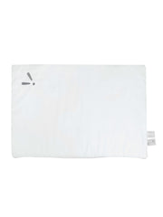 Double-sided cotton pillow with filling, sand-gray, 60 x 40 cm