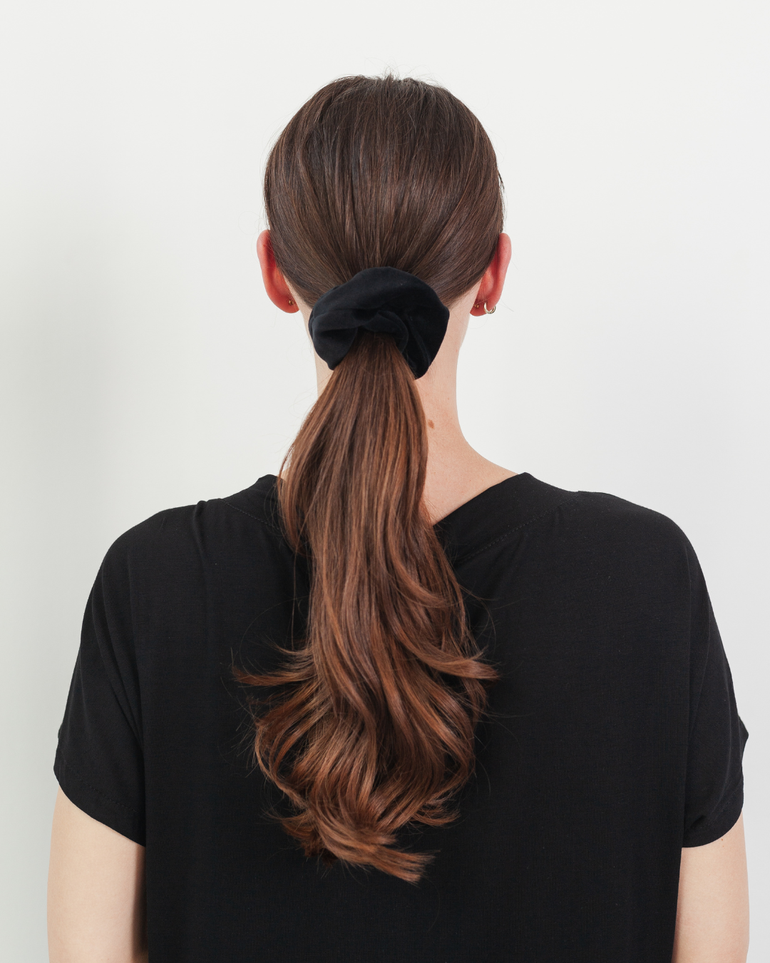 Scrunchie Premium czarny