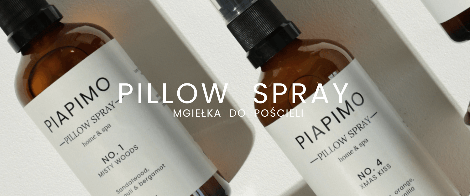 pillow spray piapimo mgiełka do pościeli poduszek